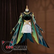 画像1: 原神 Genshin ネフェル コスプレ衣装 (1)