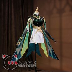 画像2: 原神 Genshin ネフェル コスプレ衣装 (2)