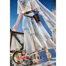 画像5: 第五人格 IdentityV 純白の預言者 ホワイト 占い師 イライ・クラーク コスプレ衣装Ver2 (5)