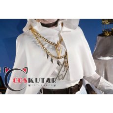 画像10: 第五人格 IdentityV 純白の預言者 ホワイト 占い師 イライ・クラーク コスプレ衣装Ver2 (10)