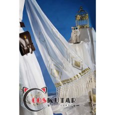 画像6: 第五人格 IdentityV 純白の預言者 ホワイト 占い師 イライ・クラーク コスプレ衣装Ver2 (6)