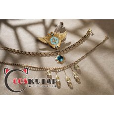 画像18: 第五人格 IdentityV 純白の預言者 ホワイト 占い師 イライ・クラーク コスプレ衣装Ver2 (18)