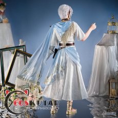 画像2: 第五人格 IdentityV 純白の預言者 ホワイト 占い師 イライ・クラーク コスプレ衣装Ver2 (2)