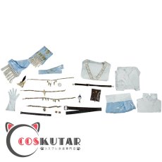 画像21: 第五人格 IdentityV 純白の預言者 ホワイト 占い師 イライ・クラーク コスプレ衣装Ver2 (21)