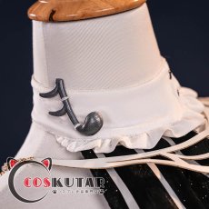 画像11: 鳴潮 フロロ 白いドレス コスプレ衣装 (11)