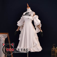 画像3: 鳴潮 フロロ 白いドレス コスプレ衣装 (3)