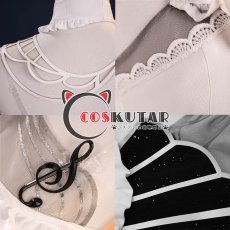 画像12: 鳴潮 フロロ 白いドレス コスプレ衣装 (12)