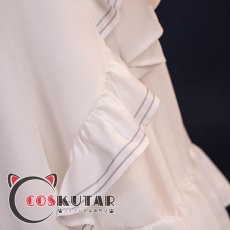 画像16: 鳴潮 フロロ 白いドレス コスプレ衣装 (16)