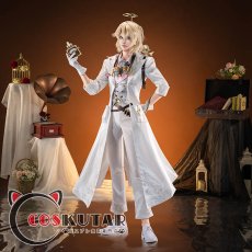 画像1: 第五人格 IdentityV 霊犀調査員 囚人 ルカ・バルサー コスプレ衣装Ver2 (1)