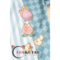画像14: ツイステッドワンダーランド ツイステ風 ホワイトラビットフェス ラビット・ウェア フロイド コスプレ衣装 (14)