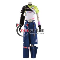 画像1: あんさんぶるスターズ!! あんスタ 十周年 PM6:∞「らびゅ & ピース伝説」花群冬芽 三毛縞斑 日々樹渉 椎名ニキ コスプレ衣装 (1)