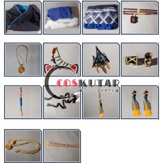 画像17: アークナイツ 聖聆プラマニクス コスプレ衣装 (17)