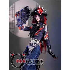 画像2: 第五人格 IdentityV 芸者 朧夜 美人相 美智子 コスプレ衣装 (2)