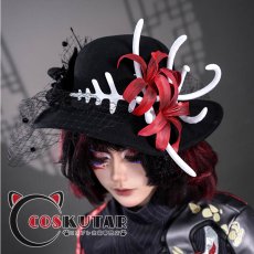 画像6: 第五人格 IdentityV 芸者 朧夜 美人相 美智子 コスプレ衣装 (6)