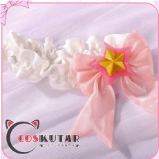 画像12: 第五人格 ×サンリオキャラクターズ 心理学者 エダ・メスマー リトルツインスターズ(ララ)風 コスプレ衣装 (12)