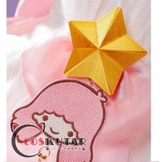 画像7: 第五人格 ×サンリオキャラクターズ 心理学者 エダ・メスマー リトルツインスターズ(ララ)風 コスプレ衣装 (7)