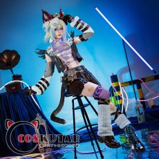 画像1: 第五人格 IdentityV 此岸の宴へ 幻灯師 アマンダ・ゲイティス コスプレ衣装Ver2 (1)