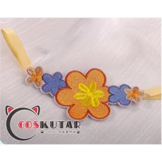 画像9: 第五人格 ×サンリオキャラクターズ 弓使い リュンヒルド・ウェル ウサハナ コスプレ衣装 (9)