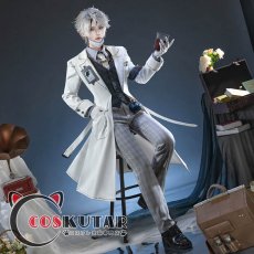 画像2: 第五人格 IdentityV トゥルース＆リーズニング 沈黙の反逆者 ガット 納棺師 イソップ・カール コスプレ衣装Ver3 (2)