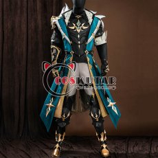 画像1: 原神 Genshin 北風騎士 ファルカ コスプレ衣装 (1)