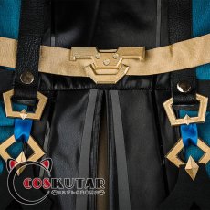 画像13: 原神 Genshin 北風騎士 ファルカ コスプレ衣装 (13)