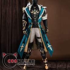 画像2: 原神 Genshin 北風騎士 ファルカ コスプレ衣装 (2)