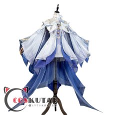 画像2: 原神 Genshin 月の少女 コロンビーナ・ハイポセレニア ファデュイ コスプレ衣装 (2)