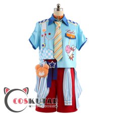 画像2: あんさんぶるスターズ!! あんスタ風 『クマクマレスＱ』 月永レオ 仁兔なずな 姫宮桃李 遊木真 名都神無 ルーム衣装 コスプレ衣装 (2)