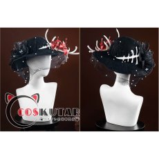 画像15: 第五人格 IdentityV 芸者 朧夜 美人相 美智子 コスプレ衣装Ver2 (15)