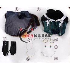 画像10: 第五人格 IdentityV アイリーン・アドラー 血の女王 マリー コスプレ衣装 (10)