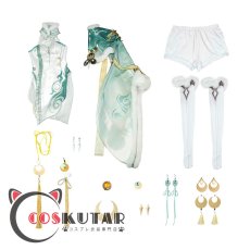 画像25: 原神 Genshin 兹白（しはく） コスプレ衣装 (25)