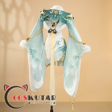画像4: 原神 Genshin 兹白（しはく） コスプレ衣装 (4)