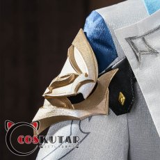 画像8: 原神 Genshin 新たなる天地 主人公 空 コスプレ衣装  (8)