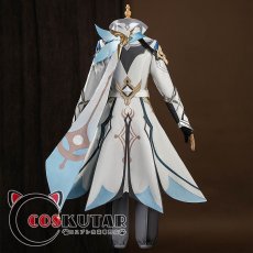 画像5: 原神 Genshin 新たなる天地 主人公 空 コスプレ衣装  (5)