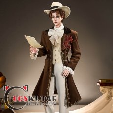 画像1: 第五人格 IdentityV ウェルテル 弁護士 フレディ・ライリー コスプレ衣装Ver2 (1)