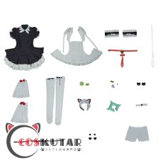 画像9: ゼンレスゾーンゼロ ゼンゼロ 千夏 ティータイム コスプレ衣装 (9)
