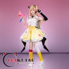 画像1: 夢限大みゅーたいぷ バンドリ！ ゆめ∞みた 仲町あられ コスプレ衣装 (1)
