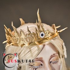 画像8: 第五人格 identityV 蒼白の冠 レディ・ファウロ エブリン・モレー コスプレ衣装 (8)