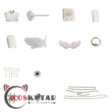 画像15: 第五人格 identityV 蒼白の冠 レディ・ファウロ エブリン・モレー コスプレ衣装 (15)