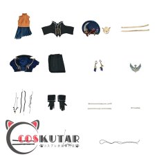 画像10: 第五人格 IdentityV コマドリ 幻灯師 アマンダ・ゲイティス コスプレ衣装 (10)