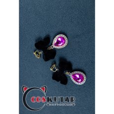 画像12: 名探偵プリキュア！ 森亜るるか キュアアルカナ・シャドウ コスプレ衣装 (12)