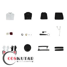 画像11: 黒執事 シエル・ファントムハイヴ 喪服 コスプレ衣装 (11)