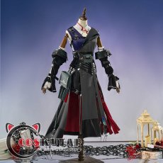 画像2: アークナイツ 赤刃明霄チェン コスプレ衣装  (2)