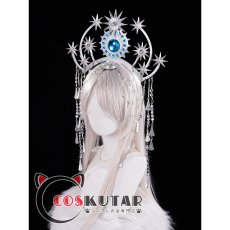 画像14: 第五人格 identityV 最高演繹 ニンフ賞衣装 夜のソネット 呪術師 パトリシア・ドーヴァル コスプレ衣装 (14)