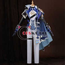 画像1: 原神 Genshin ローエン コスプレ衣装 (1)