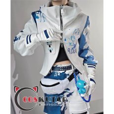 画像2: 第五人格 IdentityV B.DUCKコラボ Teal 納棺師 イソップ・カール コスプレ衣装 (2)