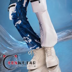 画像4: 第五人格 IdentityV B.DUCKコラボ Teal 納棺師 イソップ・カール コスプレ衣装 (4)