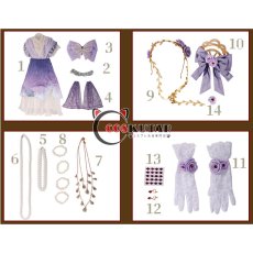 画像19: 第五人格 IdentityV 恐怖の旧影 記者 アリス・デロス コスプレ衣装 (19)
