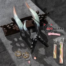 画像6: アークナイツ Arknights イー Yi  現代衣装風 同人コスプレ衣装 (6)
