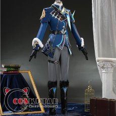 画像3: 原神 Genshin 冬の夜を狩る者 主人公 空 コスプレ衣装 (3)